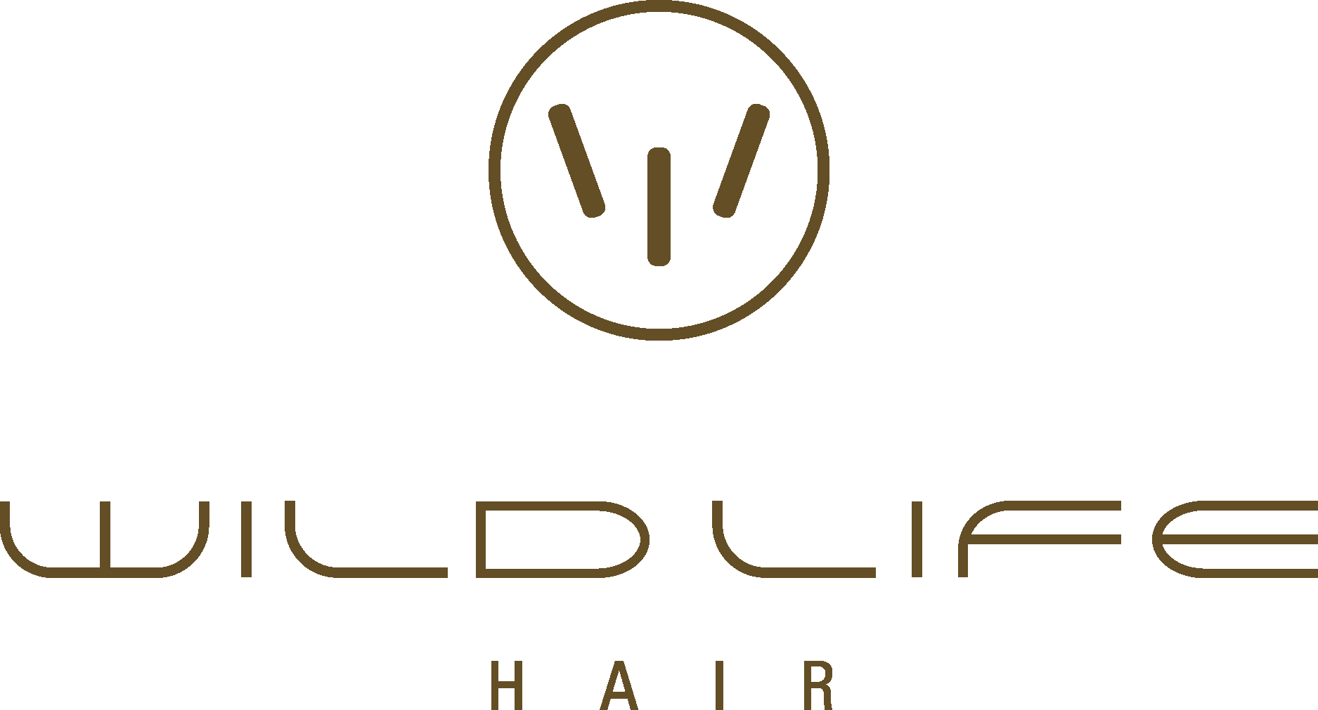 Wild Life Hair Logo Vector Logo